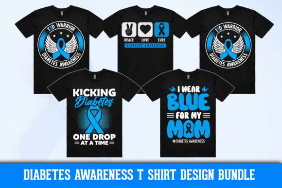 Diabetes Awareness T Shirt Design Bundle Review