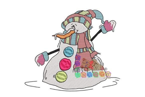Flat Bottom Snowy: The Perfect Christmas Design Asset for Modern Brands