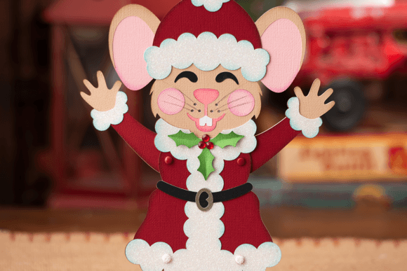 Jolly Jointed Christmas Mouse Review for Crafters