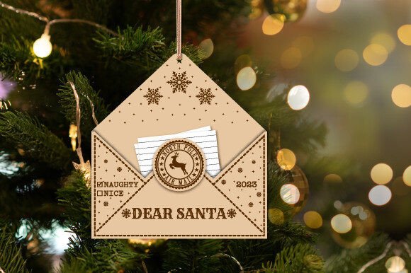 Letter to Santa Ornament Laser Cut Review