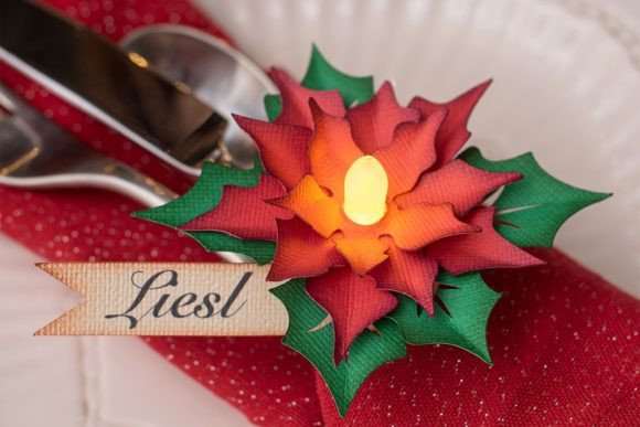 Poinsettia Tea Light: A Designer's Review for Christmas Projects