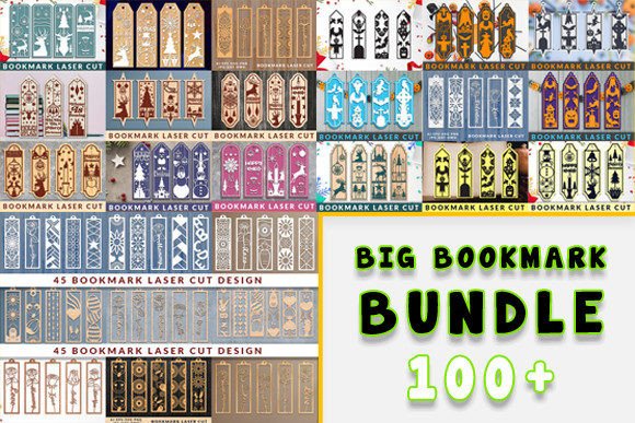 Review: 100 Huge Bookmark Laser Cut Bundle for Organizers