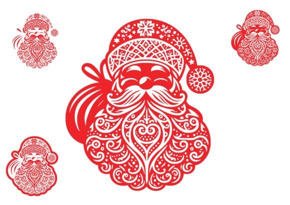 Santa Claus Colection: A Designer's Review for Christmas Projects