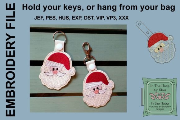 Santa Key Fob: A Practical Christmas Design Asset Review