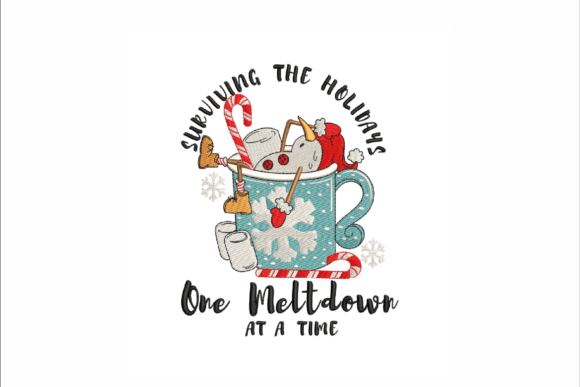 Snowman in a Cup of Coffee: A Christmas Branding Gem