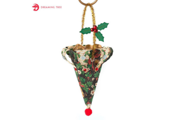 Victorian Treat Cone for Christmas Branding & Packaging